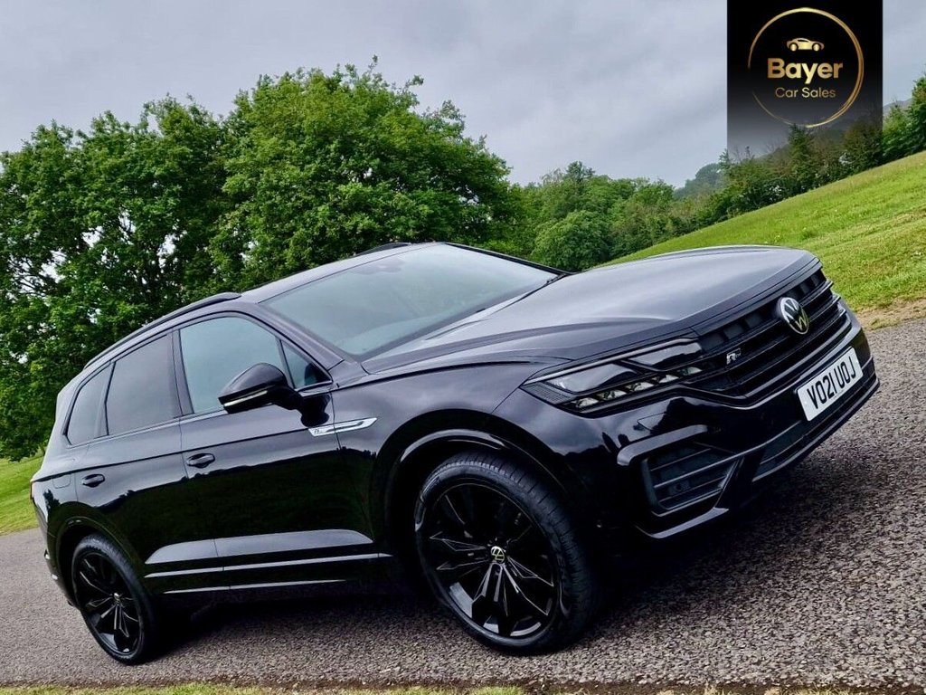 USED 2021 21 VOLKSWAGEN TOUAREG 3.0 TDI V6 Black Edition SUV 5dr Diesel Tiptronic 4Motion Euro 6 (s/s) (286 ps) FINANCE AVAILABLE