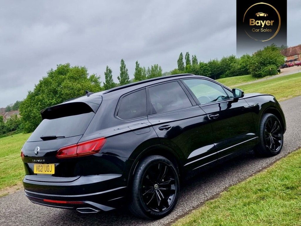 USED 2021 21 VOLKSWAGEN TOUAREG 3.0 TDI V6 Black Edition SUV 5dr Diesel Tiptronic 4Motion Euro 6 (s/s) (286 ps) FINANCE AVAILABLE