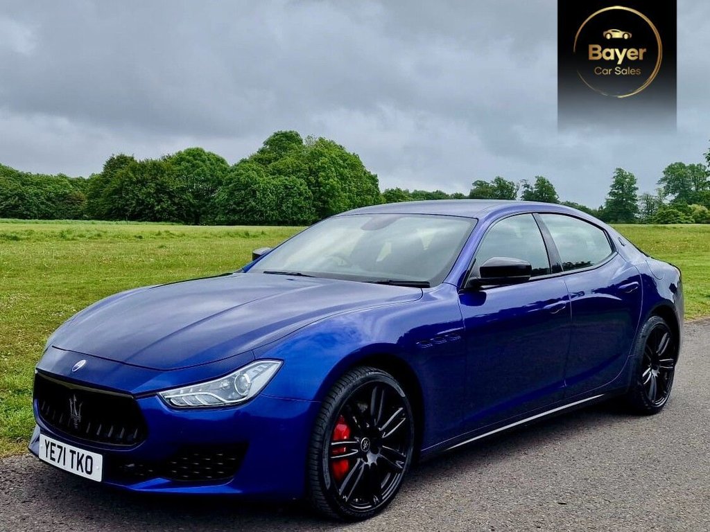 USED 2021 71 MASERATI GHIBLI 2.0 MHEV Saloon 4dr Petrol ZF Euro 6 (s/s) (330 ps) FINANCE AVAILABLE