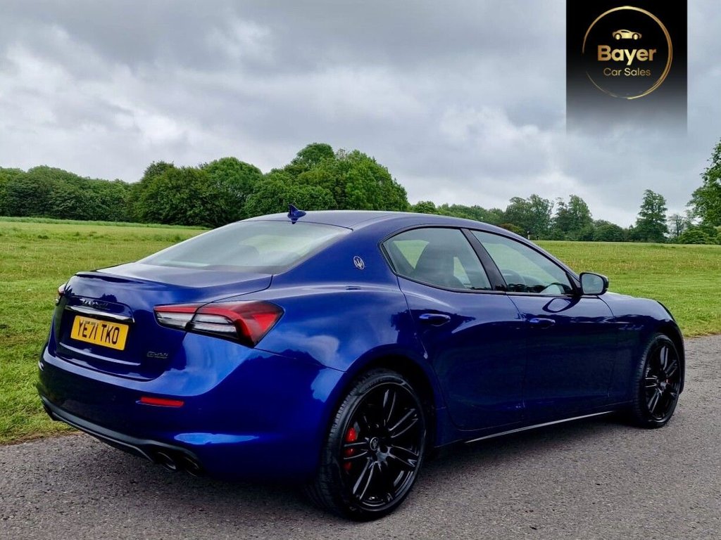 USED 2021 71 MASERATI GHIBLI 2.0 MHEV Saloon 4dr Petrol ZF Euro 6 (s/s) (330 ps) FINANCE AVAILABLE