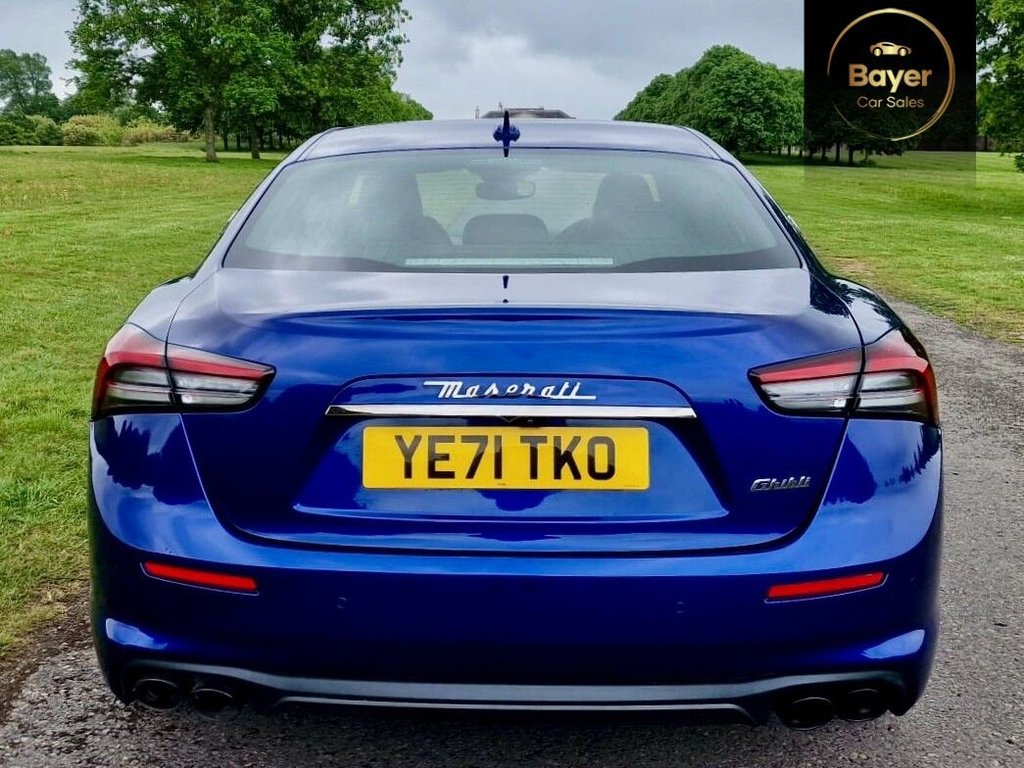 USED 2021 71 MASERATI GHIBLI 2.0 MHEV Saloon 4dr Petrol ZF Euro 6 (s/s) (330 ps) FINANCE AVAILABLE