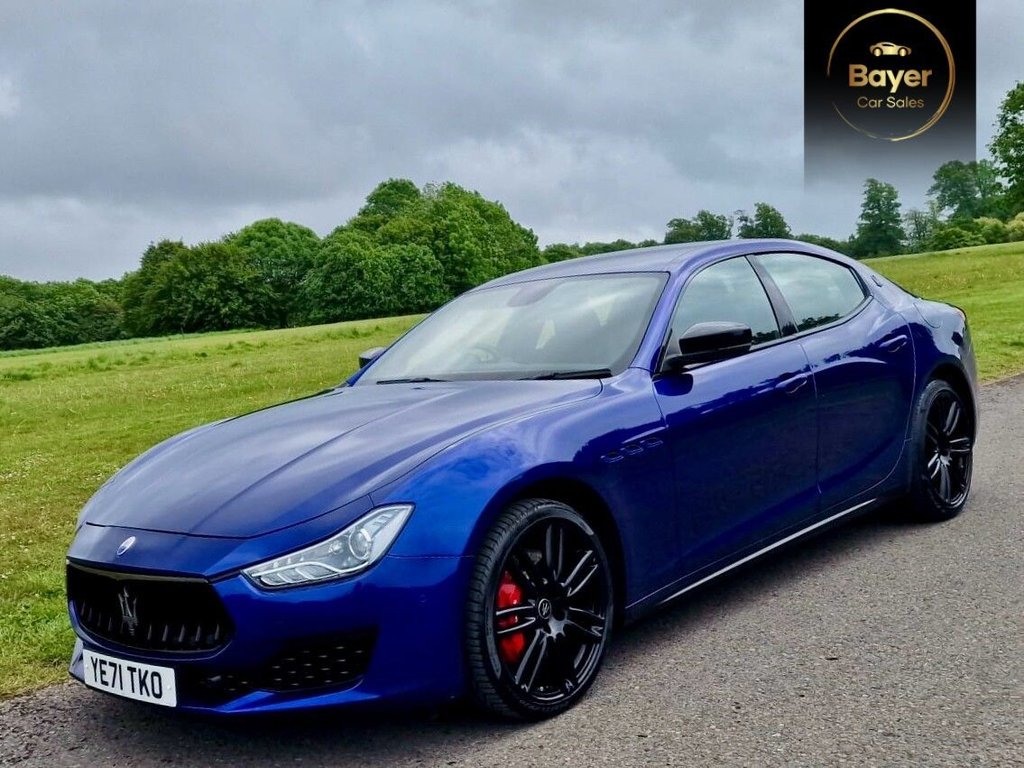 USED 2021 71 MASERATI GHIBLI 2.0 MHEV Saloon 4dr Petrol ZF Euro 6 (s/s) (330 ps) FINANCE AVAILABLE