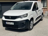 USED 2021 21 PEUGEOT PARTNER 1.5 BlueHDi 1000 Professional Standard Panel Van 5dr Diesel Manual SWB Euro 6 (100 bhp) PX FINANCE AVAILABLE