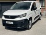 USED 2021 21 PEUGEOT PARTNER 1.5 BlueHDi 1000 Professional Standard Panel Van 5dr Diesel Manual SWB Euro 6 (100 bhp) PX FINANCE AVAILABLE