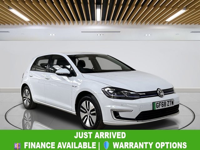 2018 68 VOLKSWAGEN E-GOLF 35.8kWh e-Golf Hatchback 5dr Electric Auto (136 ps) | &pound;360 Extras-RESERVE FOR &pound;99