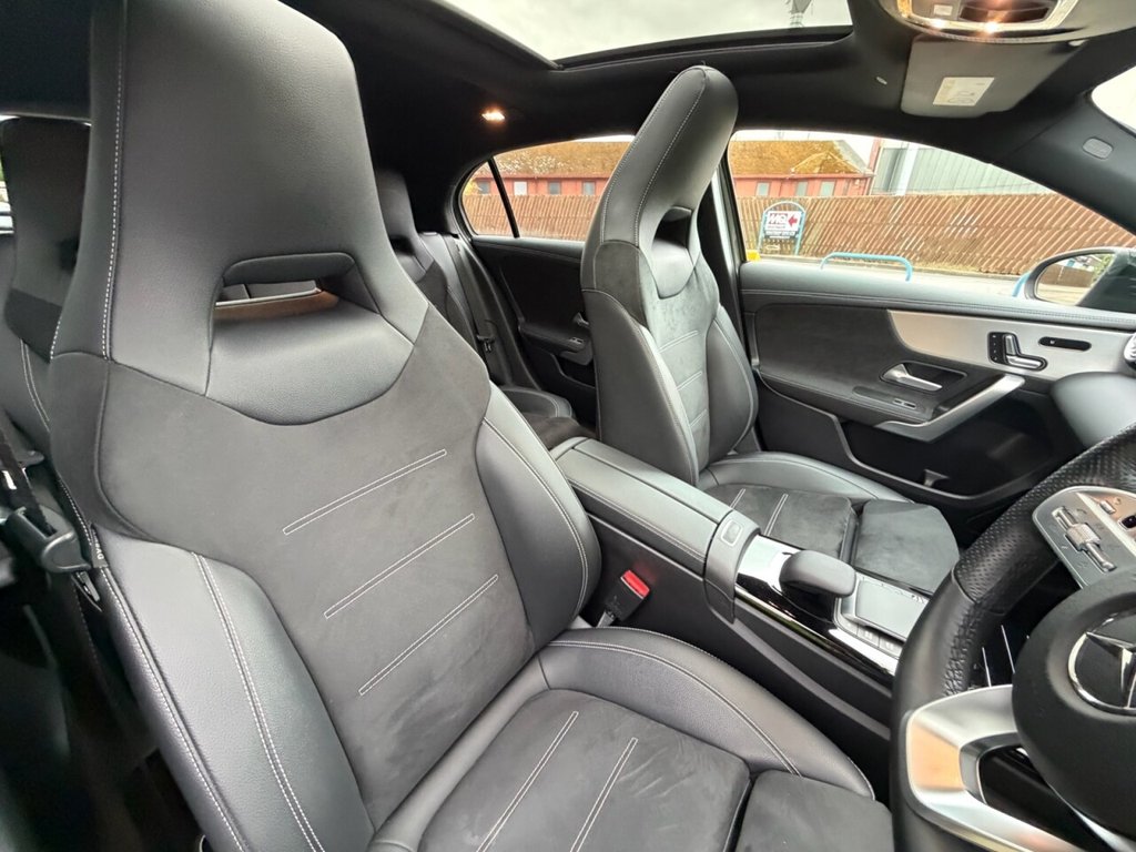 USED 2021 21 MERCEDES-BENZ A-CLASS 1.3 A200 AMG Line Edition (Premium Plus) Hatchback 5dr Petrol 7G-DCT Euro 6 (s/s) (163 ps) 1 OWN, SUPER LOW MILES, P/ROOF, FSH