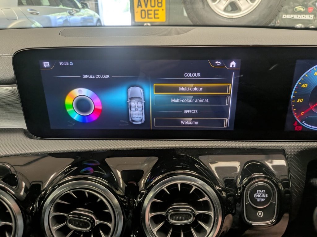 USED 2021 21 MERCEDES-BENZ A-CLASS 1.3 A200 AMG Line Edition (Premium Plus) Hatchback 5dr Petrol 7G-DCT Euro 6 (s/s) (163 ps) 1 OWN, AMBIENT LIGHTING P/ROOF, FSH