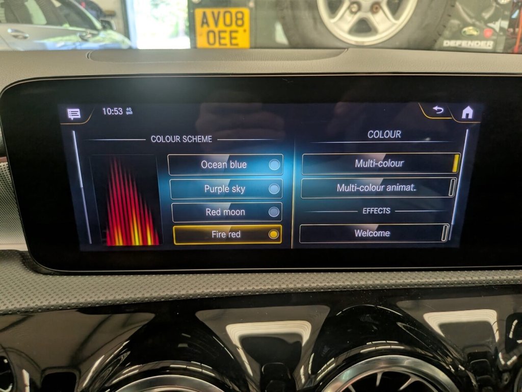 USED 2021 21 MERCEDES-BENZ A-CLASS 1.3 A200 AMG Line Edition (Premium Plus) Hatchback 5dr Petrol 7G-DCT Euro 6 (s/s) (163 ps) 1 OWN, AMBIENT LIGHTING P/ROOF, FSH