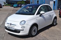 USED 2013 63 FIAT 500 1.2 Lounge Hatchback 3dr Petrol Manual Euro 4 (69 bhp) 