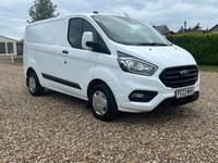 USED 2022 22 FORD TRANSIT CUSTOM 2.0 300 EcoBlue Trend Panel Van 5dr Diesel Manual L1 H1 Euro 6 (s/s) (105 ps) 85268 miles f,s,h