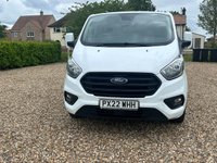 USED 2022 22 FORD TRANSIT CUSTOM 2.0 300 EcoBlue Trend Panel Van 5dr Diesel Manual L1 H1 Euro 6 (s/s) (105 ps) 85268 miles f,s,h