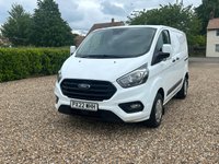 USED 2022 22 FORD TRANSIT CUSTOM 2.0 300 EcoBlue Trend Panel Van 5dr Diesel Manual L1 H1 Euro 6 (s/s) (105 ps) 85268 miles f,s,h