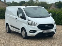 USED 2022 22 FORD TRANSIT CUSTOM 2.0 300 EcoBlue Trend Panel Van 5dr Diesel Manual L1 H1 Euro 6 (s/s) (105 ps) 85268 miles f,s,h