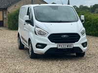 USED 2022 22 FORD TRANSIT CUSTOM 2.0 300 EcoBlue Trend Panel Van 5dr Diesel Manual L1 H1 Euro 6 (s/s) (105 ps) 85268 miles f,s,h