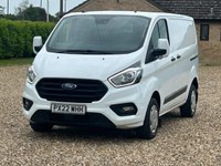USED 2022 22 FORD TRANSIT CUSTOM 2.0 300 EcoBlue Trend Panel Van 5dr Diesel Manual L1 H1 Euro 6 (s/s) (105 ps) 85268 miles f,s,h
