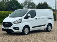 USED 2022 22 FORD TRANSIT CUSTOM 2.0 300 EcoBlue Trend Panel Van 5dr Diesel Manual L1 H1 Euro 6 (s/s) (105 ps) 85268 miles f,s,h