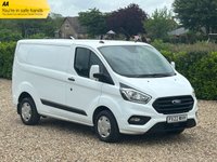 USED 2022 22 FORD TRANSIT CUSTOM 2.0 300 EcoBlue Trend Panel Van 5dr Diesel Manual L1 H1 Euro 6 (s/s) (105 ps) 85268 miles f,s,h
