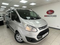 USED 2014 14 FORD TRANSIT CUSTOM 2.2 TDCi 290 Trend Combi Van 5dr Diesel Manual L1 H1 (191 g/km, 123 bhp) 