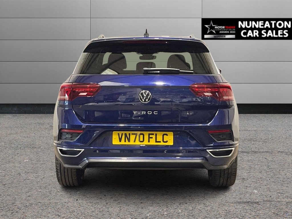 USED 2020 70 VOLKSWAGEN T-ROC 1.5 TSI GPF EVO R-Line SUV 5dr Petrol DSG Euro 6 (s/s) (150 ps) HEATED FRONT SEATS
