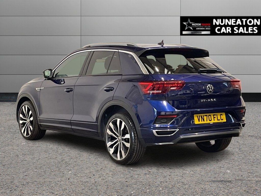 USED 2020 70 VOLKSWAGEN T-ROC 1.5 TSI GPF EVO R-Line SUV 5dr Petrol DSG Euro 6 (s/s) (150 ps) HEATED FRONT SEATS