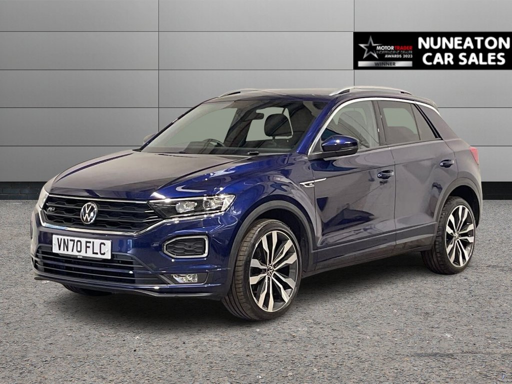 USED 2020 70 VOLKSWAGEN T-ROC 1.5 TSI GPF EVO R-Line SUV 5dr Petrol DSG Euro 6 (s/s) (150 ps) HEATED FRONT SEATS