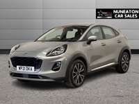 USED 2021 21 FORD PUMA 1.0T EcoBoost MHEV Titanium SUV 5dr Petrol Manual Euro 6 (s/s) (125 ps) APPLE CAR PLAY AND ANDROID AUTO