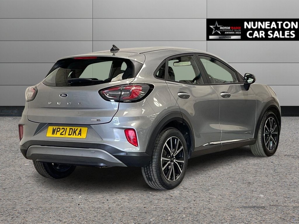 USED 2021 21 FORD PUMA 1.0T EcoBoost MHEV Titanium SUV 5dr Petrol Manual Euro 6 (s/s) (125 ps) APPLE CAR PLAY AND ANDROID AUTO