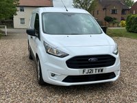 USED 2021 21 FORD TRANSIT CONNECT 1.5 220 EcoBlue Trend Panel Van 5dr Diesel Auto L1 Euro 6 (s/s) (120 ps) 93097 miles f,s,h automatic