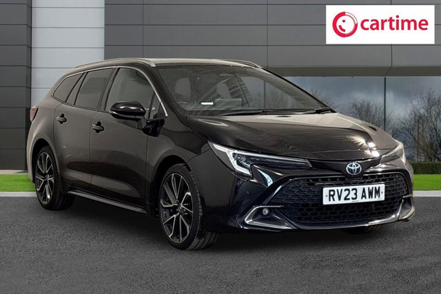 View our Toyota Corolla 2.0 VVT-h Excel Touring Sports 5dr Petrol Hybrid CVT Euro 6 (s/s) (196 ps) Reverse Camera, Front / Rear Parking Sensors, Android Auto / Apple CarPlay, Heated Seats, Touchscreen