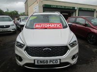 USED 2018 68 FORD KUGA 2.0 TDCi Vignale SUV 5dr Diesel Powershift AWD Euro 6 (s/s) (180 ps) 