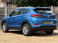 USED 2018 18 HYUNDAI TUCSON 1.6 Tucson SE Nav Blue Drive 2WD GDi 5dr Sat Nav Parking Camera