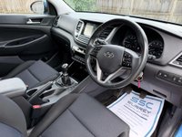 USED 2018 18 HYUNDAI TUCSON 1.6 Tucson SE Nav Blue Drive 2WD GDi 5dr Sat Nav Parking Camera