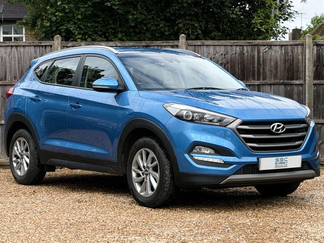View our Hyundai Tucson 1.6 Tucson SE Nav Blue Drive 2WD GDi 5dr
