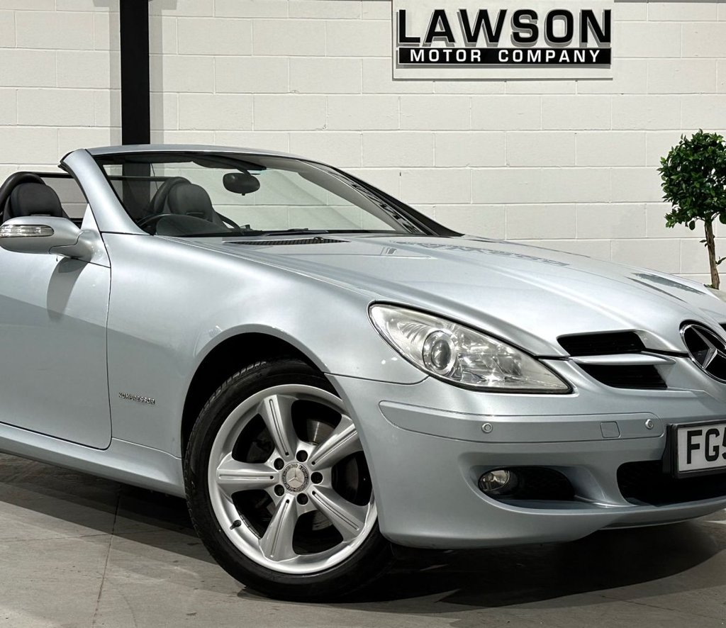 USED 2007 57 MERCEDES-BENZ SLK 1.8 SLK200 Kompressor Convertible 2dr Petrol Automatic (211 g/km, 163 bhp) 