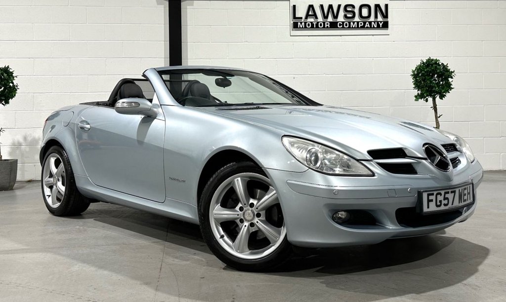 USED 2007 57 MERCEDES-BENZ SLK 1.8 SLK200 Kompressor Convertible 2dr Petrol Automatic (211 g/km, 163 bhp) 