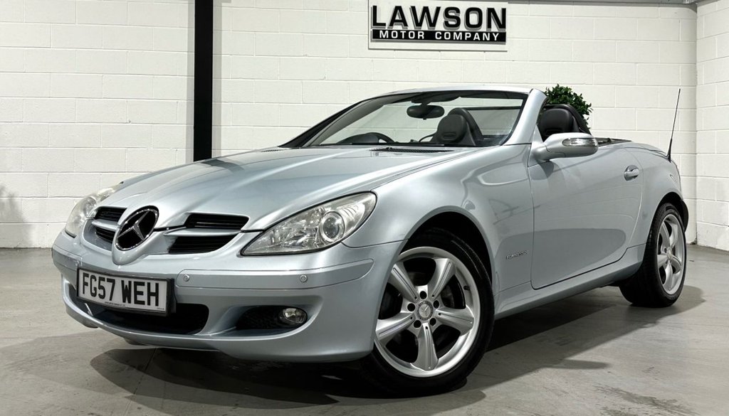 USED 2007 57 MERCEDES-BENZ SLK 1.8 SLK200 Kompressor Convertible 2dr Petrol Automatic (211 g/km, 163 bhp) 