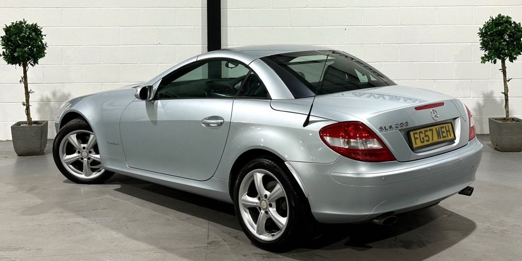 USED 2007 57 MERCEDES-BENZ SLK 1.8 SLK200 Kompressor Convertible 2dr Petrol Automatic (211 g/km, 163 bhp) 