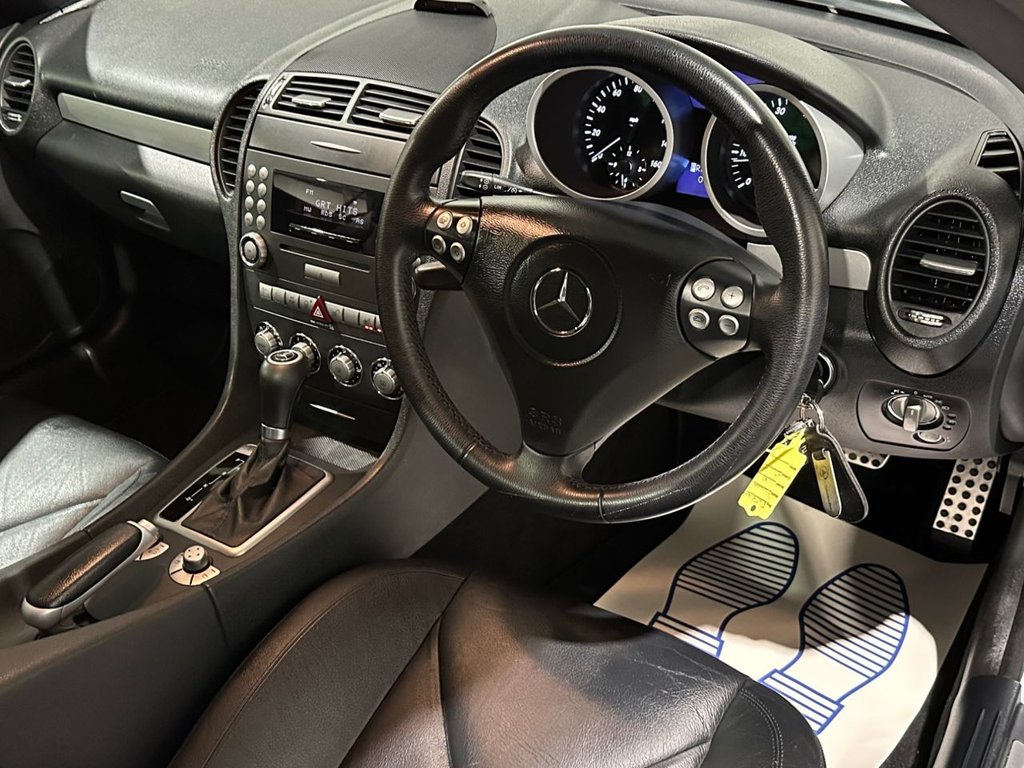 USED 2007 57 MERCEDES-BENZ SLK 1.8 SLK200 Kompressor Convertible 2dr Petrol Automatic (211 g/km, 163 bhp) 