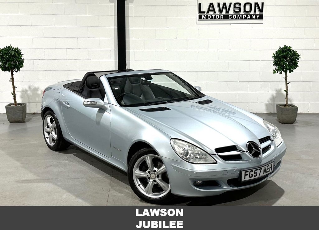 USED 2007 57 MERCEDES-BENZ SLK 1.8 SLK200 Kompressor Convertible 2dr Petrol Automatic (211 g/km, 163 bhp) 