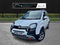USED 2015 65 FIAT PANDA 0.9 TwinAir Cross Hatchback 5dr Petrol Manual Euro 6 (s/s) (4 seats) (90 bhp) HERE AT MOTOR SWITCH YOUR NEW MOTOR IS JUST A SWITCH AWAY WITH THIS FIAT PANDA TWINAIR CROSS HATCHBACK 5DR 0.9 PETROL MANUAL EURO 6, WHICH COMES WITH A FULL 12 MONTHS NATIONWIDE WARRANTY AND ALSO COMES WITH A FULL 12 MONTHS MOT, THIS VEHICLE ALSO HAS 7 X SERVICE HISTORY STAMPS AND WILL BE FRESHLY SERVICED BEFORE IT LEAVES US TO BRING IT BACK UP TO DATE, ALSO COMES WITH 2 KEYS AND HAS ONLY 3 FORMER KEEPERS, FINANCE AVAILABLE FROM 11.9% APR, DELIVERY AVAILABLE, PART EX WELCOME, FULLY VALETED