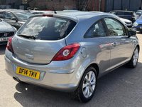 USED 2014 14 VAUXHALL CORSA 1.2 16V Excite Hatchback 3dr Petrol Manual Euro 5 (85 ps) HEATED SEATS + STEERING WHEEL