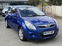 USED 2009 59 HYUNDAI I20 1.2 Comfort Hatchback 3dr Petrol Manual Euro 4 (77 bhp) 12 MONTH MOT + RECENT SERVICE