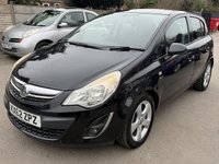 USED 2013 62 VAUXHALL CORSA 1.2 16V SXi Hatchback 5dr Petrol Manual Euro 5 (A/C) (85 ps) 12 MONTH MOT - JUST SERVICED