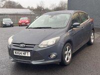 USED 2014 64 FORD FOCUS 1.6 Zetec Navigator Hatchback 5dr Petrol Manual Euro 5 (105 ps) CAMBELT + WATER PUMP SERVICE