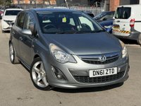USED 2011 61 VAUXHALL CORSA 1.4 16V SRi Hatchback 5dr Petrol Manual Wide Ratio Euro 5 (100 ps) FULL SERVICE HISTORY -LONG MOT