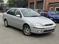 USED 2004 04 FORD FOCUS 1.6i 16v Ghia Saloon 4dr Petrol Manual (163 g/km, 99 bhp) 12 MONTH MOT - JUST SERVICED