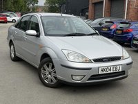 USED 2004 04 FORD FOCUS 1.6i 16v Ghia Saloon 4dr Petrol Manual (163 g/km, 99 bhp) 12 MONTH MOT - JUST SERVICED