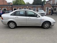 USED 2004 04 FORD FOCUS 1.6i 16v Ghia Saloon 4dr Petrol Manual (163 g/km, 99 bhp) 12 MONTH MOT - JUST SERVICED