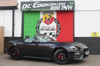 USED 2019 19 ABARTH 124 SPIDER GT 1.4 MultiAir Convertible 2d  AUTO  170 BHP REVERSE CAMERA--24,000 MILES--SAN MARINO--AUTOMATIC