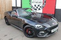 USED 2019 19 ABARTH 124 SPIDER GT 1.4 MultiAir Convertible 2d  AUTO  170 BHP REVERSE CAMERA--24,000 MILES--SAN MARINO--AUTOMATIC